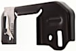 9-Piece Kit, Front Bumper, Powdercoated Black, Includes (1) Bumper and (8) Bumper Bracket