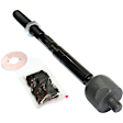 12-Piece Kit Front, Driver and Passenger Side, Lower Control Arms, Includes (2) Ball Joint, (2) Control Arm, (2) Steering Rack Boot, (2) Sway Bar Link, and (4) Tie Rod End