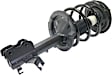 12-Piece Kit Front, Driver and Passenger Side Fully Loaded Strut, Includes (2) Shock Absorber and Strut Assembly, (2) Control Arm, (4) Sway Bar Link and (4) Tie Rod End