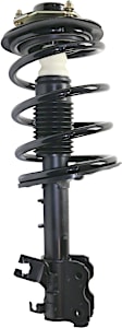 12-Piece Kit Front, Driver and Passenger Side Fully Loaded Strut, Includes (2) Shock Absorber and Strut Assembly, (2) Control Arm, (4) Sway Bar Link and (4) Tie Rod End