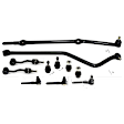 11-Piece Kit Track Bar - Direct Fit, 11-Piece Kit Includes (4) Ball Joint, (2) Sway Bar Link, (4) Tie Rod End, and (1) Track Bar