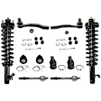 12-Piece Kit Fully Loaded Strut, Includes (2) Shock Absorber and Strut Assembly, (4) Tie Rod End, (4) Ball Joint and (2) Sway Bar Link
