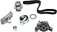 2-Piece Kit Timing Belt Kit, 1.8L, 4Cyl Water Pump Included Includes (1) Oil Pump and (1) Timing Belt Kit