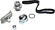2-Piece Kit Timing Belt Kit, 1.8L, 4Cyl Water Pump Included Includes (1) Oil Pump and (1) Timing Belt Kit