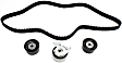3-Piece Kit Timing Belt Kit, 2.0L, 4Cyl Water Pump Included, Includes (1) Valve Cover Gasket, (1) Water Pump and (1) Timing Belt Kit