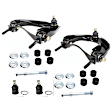 6-Piece Kit Front Suspension Kit, Includes (2) Ball Joint, (2) Control Arm, and (2) Sway Bar Link