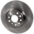 KIT-073024-10090 4-Wheel Set Front and Rear Brake Disc and Pad Kit, Plain Surface 5 Lugs Front-311.91 mm/Rear-281.94 mm Semi-metallic, Includes (4) Brake Disc and (2) Brake Pad Set