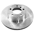 2006 BMW 325i - 4-Wheel Set Brake Disc and Pad Kit, Plain Surface, 5 Lugs, Front and Rear-299.72 mm, Semi-metallic, 3.0L 6Cyl, Includes (4) Disc and (2) Pad Set
