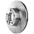2019 BMW 330i - 8-Piece Kit Front and Rear Brake Disc and Pad Kit, Plain Surface, 5 Lugs, Ceramic, F30; 312mm Front Disc; Base Brakes and 330mm Rear Disc; M Sport Package, For Models Without Blue Painted Calipers, 2.0L 4Cyl,  Includes (4) Brake Disc and (