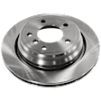 KIT-073024-1294 Front and Rear Brake Disc and Pad Kit, Plain Surface, 5 Lugs, Front-295.91 mm/Rear-297.94 mm, Front-Semi-Metallic/Rear-Ceramic