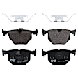 KIT-073024-1431 4-Wheel Set Front and Rear Brake Disc and Pad Kit, Plain Surface 5 Lugs Front-331.98 mm/Rear-324 mm Semi-metallic, Includes (4) Brake Disc and (2) Brake Pad Set