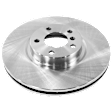 KIT-073024-1512 4-Wheel Set Front and Rear Brake Disc and Pad Kit, Plain Surface 5 Lugs Front-347.98 mm/Rear-320.04 mm Semi-metallic, Includes (4) Disc and (2) Pad Set
