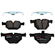 KIT-073024-1512 4-Wheel Set Front and Rear Brake Disc and Pad Kit, Plain Surface 5 Lugs Front-347.98 mm/Rear-320.04 mm Semi-metallic, Includes (4) Disc and (2) Pad Set