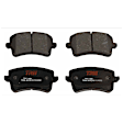 2014 Audi Q5 - 8-Piece Kit Front and Rear Brake Disc and Pad Kit, Plain Surface, 5 Lugs, Semi-metallic, FULL HYBRID EV-GAS (FHEV), 2.0L 4Cyl,  Includes (4) Brake Disc and (2) Brake Pad Set