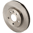 KIT-073024-1925 Front and Rear Brake Disc and Pad Kit, Plain Surface, 5 Lugs, Front-295.91 mm/Rear-314.96 mm, Front-Ceramic/Rear-Semi-Metallic
