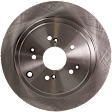 2002 Acura MDX - TRW Front and Rear Brake Disc and Pad Kit, Plain Surface, 5 Lugs, Ceramic