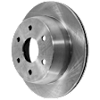 KIT-073024-2790 4-Wheel Set Front and Rear Brake Disc and Pad Kit, Plain Surface, 6 Lugs, Ceramic - Front, Semi-Metallic - Rear, 2nd Design