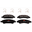 KIT-073024-3051 4-Wheel Set Front and Rear Brake Disc and Pad Kit, Cross-drilled and Slotted 6 Lugs Front-329.95 mm/Rear-329.69 mm Front-Ceramic/Rear-Semi-Metallic, Includes (4) Brake Disc and (2) Brake Pad Set