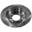 KIT-073024-3170 Front and Rear Brake Disc and Pad Kit, Plain Surface 5 Lugs Front-296.93 mm/Rear-270.26 mm Front-Ceramic/Rear-Semi-Metallic