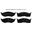 KIT-073024-3177 Front and Rear Brake Disc and Pad Kit, Plain Surface 5 Lugs Front-296.93 mm/Rear-270.26 mm Front-Ceramic/Rear-Semi-Metallic