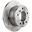 2006 Dodge Sprinter 2500 - 4-Wheel Set Front and Rear Brake Disc and Pad Kit, Plain Surface, 5 Lugs, Front-284.48 mm/Rear-272.03 mm, Semi-metallic