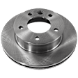 2006 Dodge Sprinter 2500 - 4-Wheel Set Front and Rear Brake Disc and Pad Kit, Plain Surface, 5 Lugs, Front-284.48 mm/Rear-272.03 mm, Semi-metallic