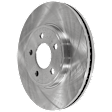 KIT-073024-3777 4-Wheel Set Front and Rear Brake Disc and Pad Kit, Plain Surface 5 Lugs Front-305.05 mm/Rear-294.89 mm Ceramic, Includes (2) Brake Pad Set and (4) Brake Disc