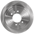 KIT-073024-4262 4-Wheel Set Front and Rear Brake Disc and Pad Kit, Plain Surface 6 Lugs Front-329.95 mm/Rear-347.98 mm Semi-metallic, Includes (4) Brake Disc and (2) Brake Pad Set