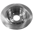 2005 Acura TL - 4-Wheel Set Front and Rear Brake Disc and Pad Kit, Plain Surface, 5 Lugs, Front-299.97 mm/Rear-281.94 mm, Ceramic, Automatic Transmission, Standard Front Caliper, 3.2L 6Cyl,  Includes (4) Disc and (2) Pad Set