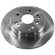 2005 Acura TL - 4-Wheel Set Front and Rear Brake Disc and Pad Kit, Plain Surface, 5 Lugs, Front-299.97 mm/Rear-281.94 mm, Ceramic, Automatic Transmission, Standard Front Caliper, 3.2L 6Cyl,  Includes (4) Disc and (2) Pad Set