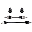 4-Piece Kit Suspension Kit Includes (2) Axle Assembly and (2) Ball Joint
