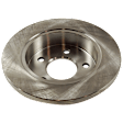 2002 Ford Mustang - 4-Wheel Set Front and Rear Brake Disc and Pad Kit, Plain Surface, 5 Lugs, Front-276 mm/Rear-266.95 mm, Ceramic, 4.6L 8Cyl,  Includes (4) Disc and (2) Pad Set