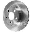 KIT-073024-5059 4-Wheel Set Brake Disc and Pad Kit, Plain Surface 5 Lugs Front-305.05 mm/Rear-295.15 mm Ceramic 4WD, Includes (4) Disc and (2) Pad Set
