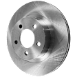 KIT-073024-5061 4-Wheel Set Brake Disc and Pad Kit, Plain Surface 5 Lugs Front-305.05 mm/Rear-295.15 mm Ceramic 4WD, Includes (4) Disc and (2) Pad Set
