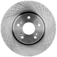 KIT-073024-5236 4-Wheel Set Front and Rear Brake Disc and Pad Kit, Plain Surface 5 Lugs Front-293.12 mm/Rear-281.69 mm Ceramic, Includes (4) Brake Disc and (2) Brake Pad Set