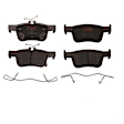 KIT-073024-5236 4-Wheel Set Front and Rear Brake Disc and Pad Kit, Plain Surface 5 Lugs Front-293.12 mm/Rear-281.69 mm Ceramic, Includes (4) Brake Disc and (2) Brake Pad Set