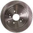 2006 Honda Pilot - 4-Wheel Set TRW Front and Rear Brake Disc and Pad Kit, Plain Surface, 5 Lugs, Ceramic