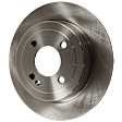 KIT-073024-5467 4-Wheel Set Front and Rear Brake Disc and Pad Kit, Plain Surface 4 Lugs Front-256.03 mm/Rear-261.87 mm Ceramic, Includes (4) Brake Disc and (2) Brake Pad Set