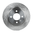 2017 Hyundai Accent - 4-Wheel Set Front and Rear Brake Disc and Pad Kit, Plain Surface, 4 Lugs, Front-256.03 mm/Rear-261.87 mm, Ceramic, 1.6L 4Cyl, Includes (4) Disc and (2) Pad Set