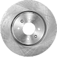 2018 Kia Rio - 4-Wheel Set Front and Rear Brake Disc and Pad Kit, Plain Surface, 4 Lugs, Front-279.91 mm/Rear-261.87 mm, Ceramic, 1.6L 4Cyl, Includes (4) Disc and (2) Pad Set