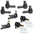 8-Piece Kit Front, Driver and Passenger Side Suspension Kit, Includes (4) Ball Joint and (4) Tie Rod End