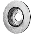 KIT-073024-5784 4-Wheel Set Front and Rear Brake Disc and Pad Kit, Plain Surface 5 Lugs Front-279.91 mm/Rear-261.87 mm Ceramic, Includes (4) Disc and (2) Pad Set