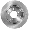 KIT-073024-5886 Front and Rear Brake Disc and Pad Kit, Plain Surface 5 Lugs Ceramic