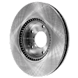 KIT-073024-5886 Front and Rear Brake Disc and Pad Kit, Plain Surface 5 Lugs Ceramic