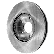 KIT-073024-5891 Front and Rear Brake Disc and Pad Kit, Plain Surface 5 Lugs Ceramic