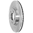 KIT-073024-5979 4-Wheel Set Front and Rear Brake Disc and Pad Kit, Plain Surface 5 Lugs Front-305.05 mm/Rear-302.01 mm Ceramic, Includes (4) Brake Disc and (2) Brake Pad Set