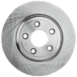 KIT-073024-6118 4-Wheel Set Front and Rear Brake Disc and Pad Kit, Plain Surface 5 Lugs Front-299.97 mm/Rear-288.04 mm Semi-metallic, Includes (4) Brake Disc and (2) Brake Pad Set