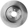 KIT-073024-6146 Front and Rear Brake Disc and Pad Kit, Plain Surface, 5 Lugs, Front-354.7 mm/Rear-325.88 mm, Front-Ceramic/Rear-Semi-Metallic