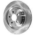 KIT-073024-6225 4-Wheel Set Front and Rear Brake Disc and Pad Kit, Plain Surface 5 Lugs Front-354.7 mm/Rear-325.88 mm Semi-metallic, Includes (2) Brake Pad Set and (4) Brake Disc