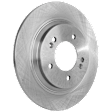KIT-073024-6630 4-Wheel Set Front and Rear Brake Disc and Pad Kit, Plain Surface, 5 Lugs, Ceramic - Front, Semi-Metallic - Rear